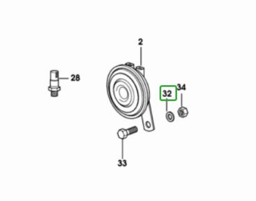 Preview: Distanzstück für Elektrische Anlage Deutz